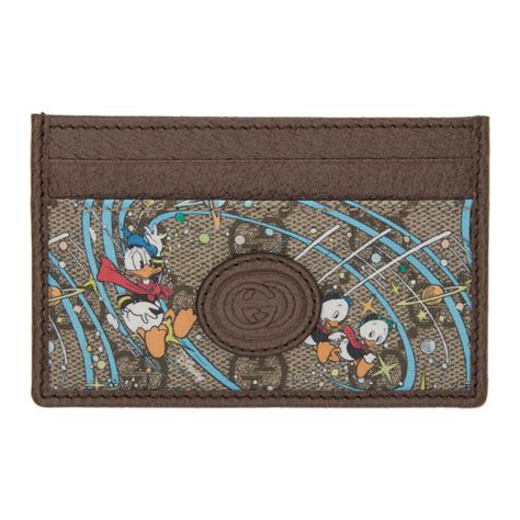 donald duck gucci card holder